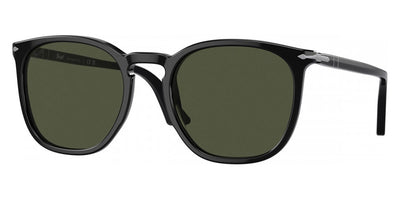 Persol® PO3316S PS PO3316S 95/31 54 - 95/31 Black / Green Sunglasses
