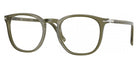 Persol® PO3318V PS PO3318V 1142 51 - 1142 Olive transparent green Eyeglasses