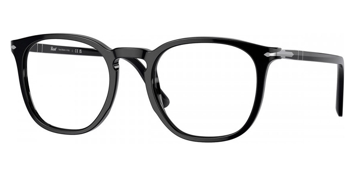Persol® PO3318V PS PO3318V 95 51 - 95 Black Eyeglasses