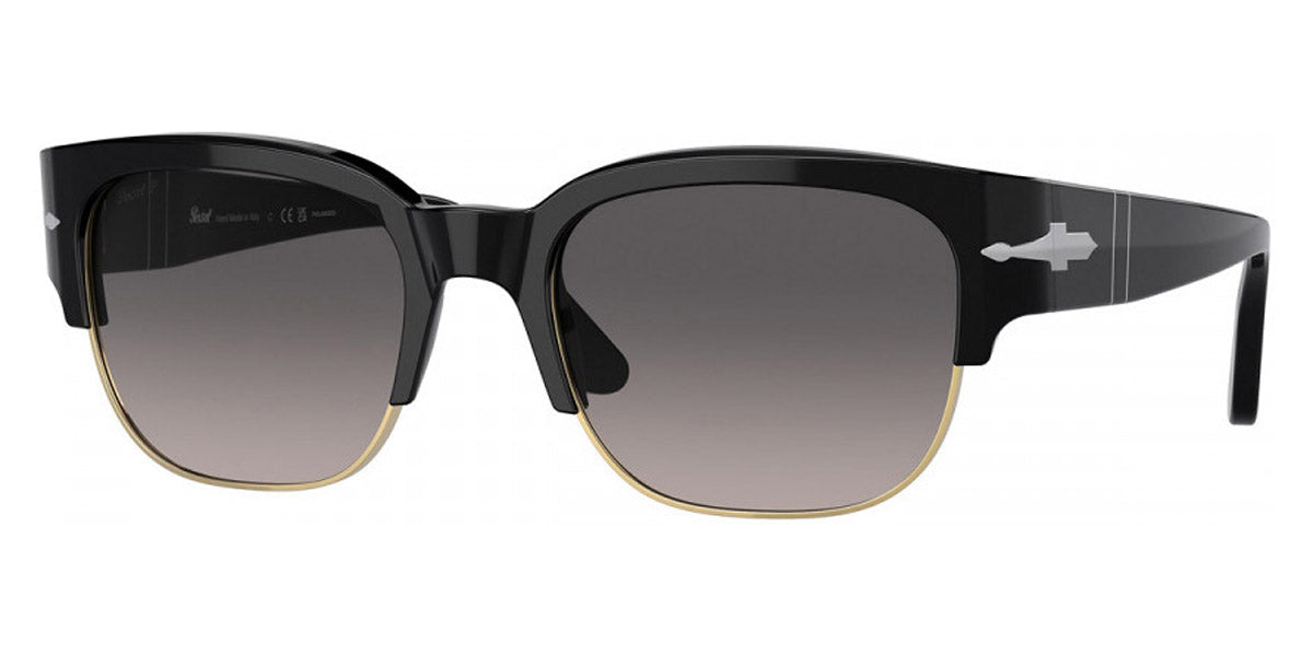 Persol® PO3319S Tom PS PO3319S Tom 95/M3 52 - 95/M3 Black / Grey gradient polarized Sunglasses