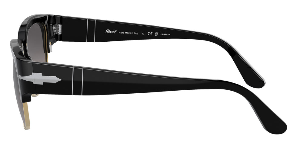 Persol® PO3319S Sunglasses PO3319S 95/M3 55 - Tom Black Grey Gradient Dar Gr