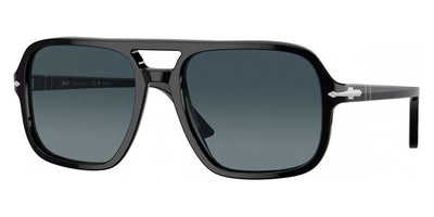 Persol® PO3328S PS PO3328S 95/S3 58 - 95/S3 Black / Light blue gradient dark blue Sunglasses