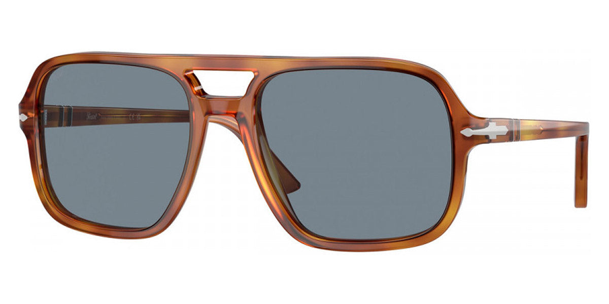 Persol® PO3328S PS PO3328S 96/56 58 - 96/56 Terra di siena / Light blue Sunglasses
