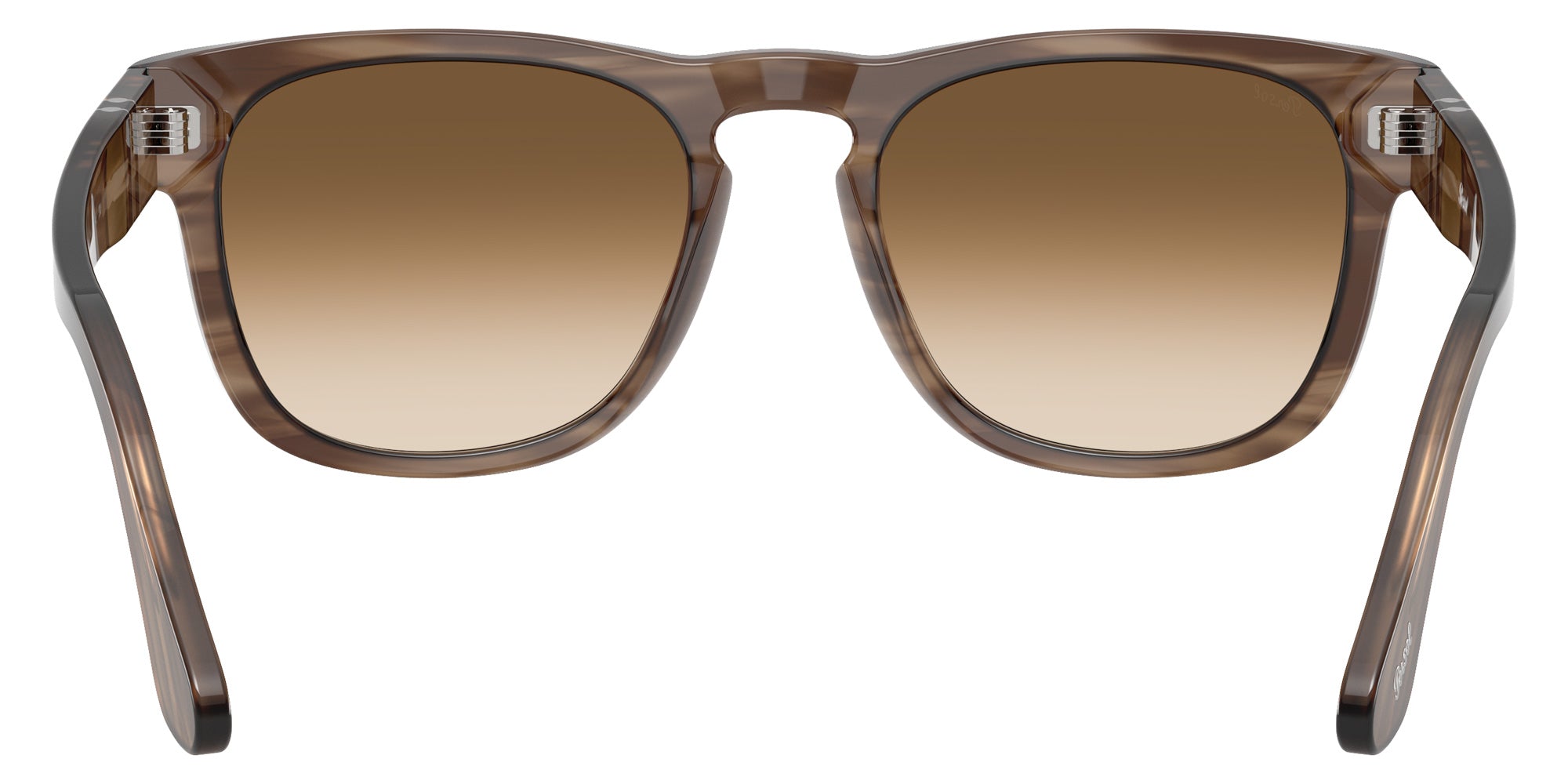 Persol® PO3333S Sunglasses PO3333S 120851 54 - Elio Striped Brown Gradient Br