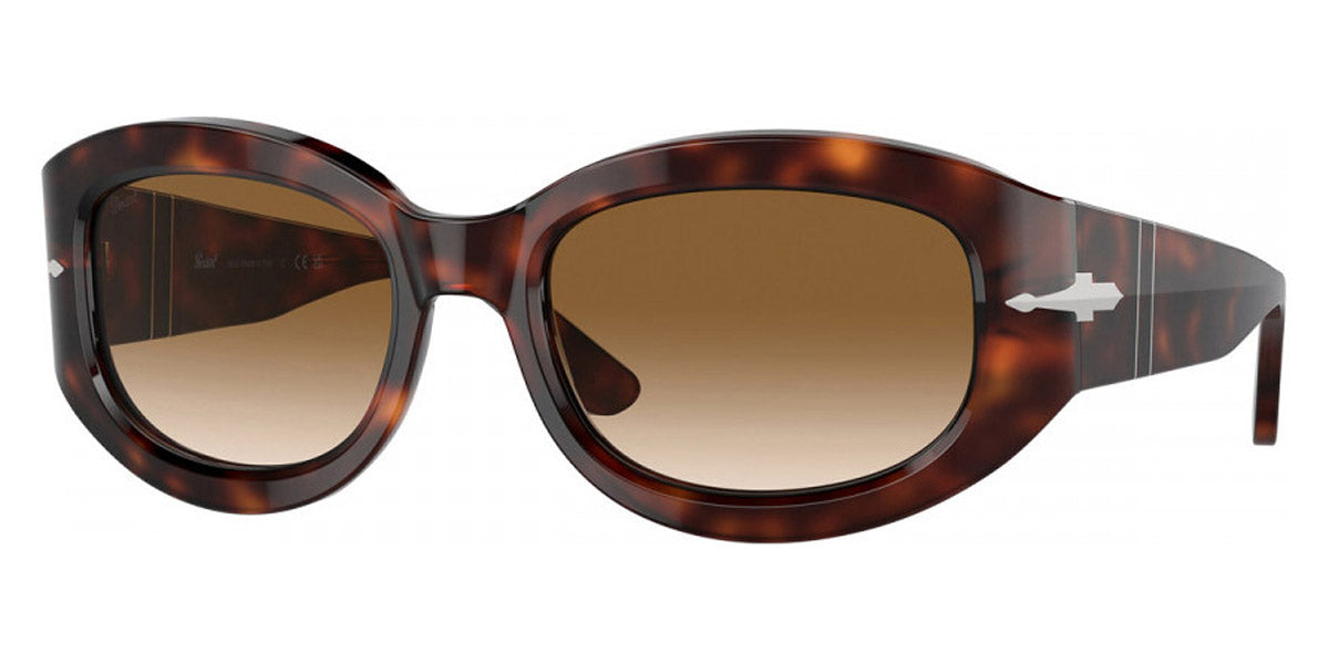 Persol® PO3335S PS PO3335S 24/51 56 - 24/51 Havana / Clear gradient brown Sunglasses
