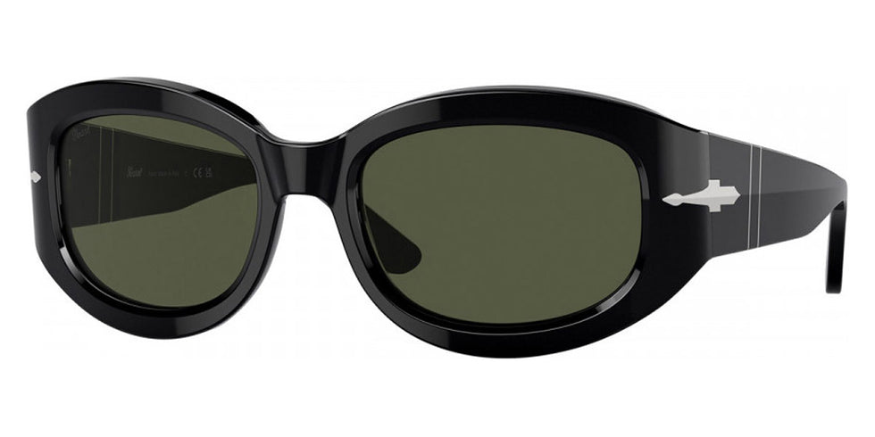 Persol® PO3335S PS PO3335S 95/31 56 - 95/31 Black / Green Sunglasses