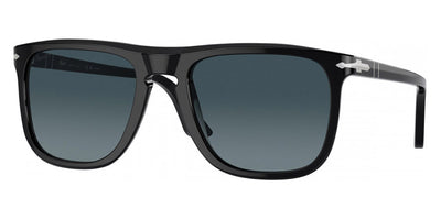 Persol® PO3336S PS PO3336S 95/S3 57 - 95/S3 Black / Light blue gradient dark blue Sunglasses