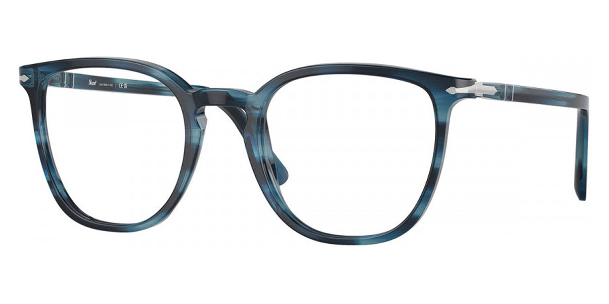 Persol® PO3338V PS PO3338V 1193 52 - 1193 Striped blue Eyeglasses