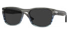 Persol® PO3341S PS PO3341S 120548 58 - 120548 Striped grey gradient blue / Polar dark grey Sunglasses