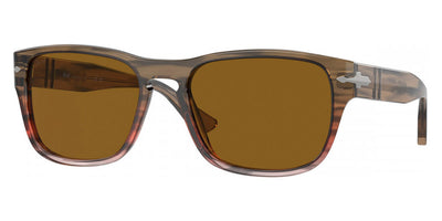 Persol® PO3341S PS PO3341S 120633 58 - 120633 Striped brown gradient red / Brown Sunglasses