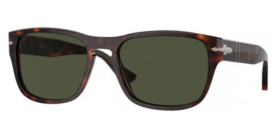 Persol® PO3341S PS PO3341S 24/31 58 - 24/31 Havana / Green Sunglasses