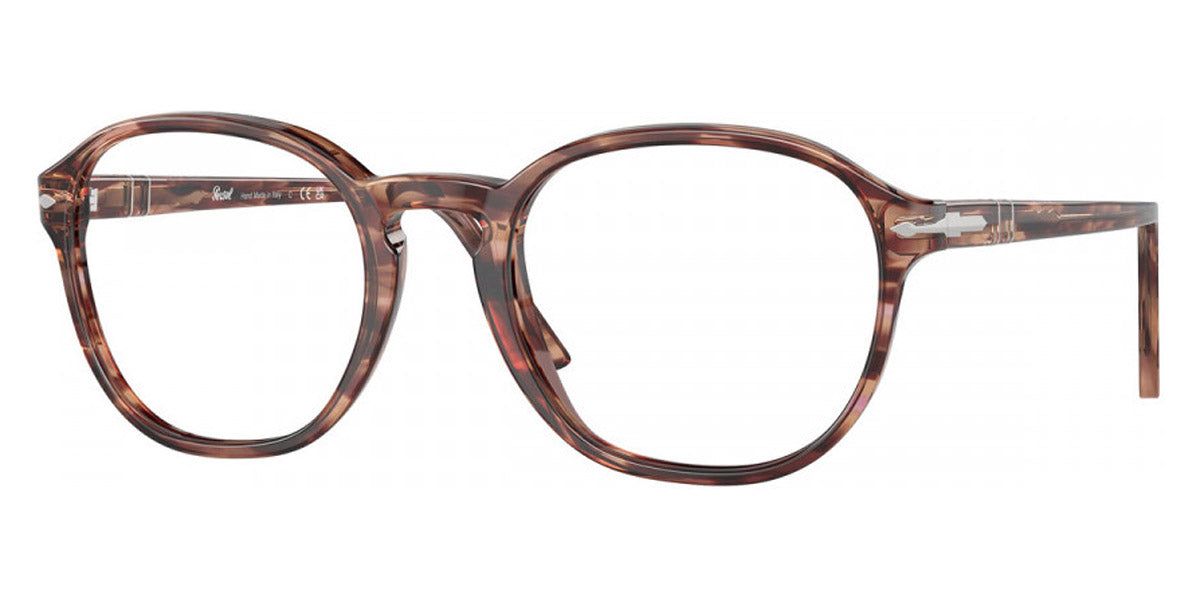Persol® PO3343V PS PO3343V 1209 53 - 1209 Striped bordeaux Eyeglasses