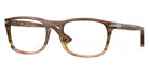 Persol® PO3344V PS PO3344V 1207 54 - 1207 Striped brown Eyeglasses