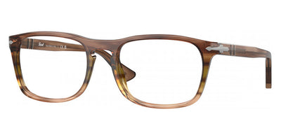 Persol® PO3344V PS PO3344V 1207 54 - 1207 Striped brown Eyeglasses
