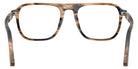 Persol® PO3359V Eyeglasses PO3359V 1236 53 - Jacques Stri.Black / Tras.Grei