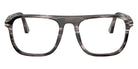 Persol® PO3359V Eyeglasses PO3359V 1238 53 - Jacques Striped Black And Tran
