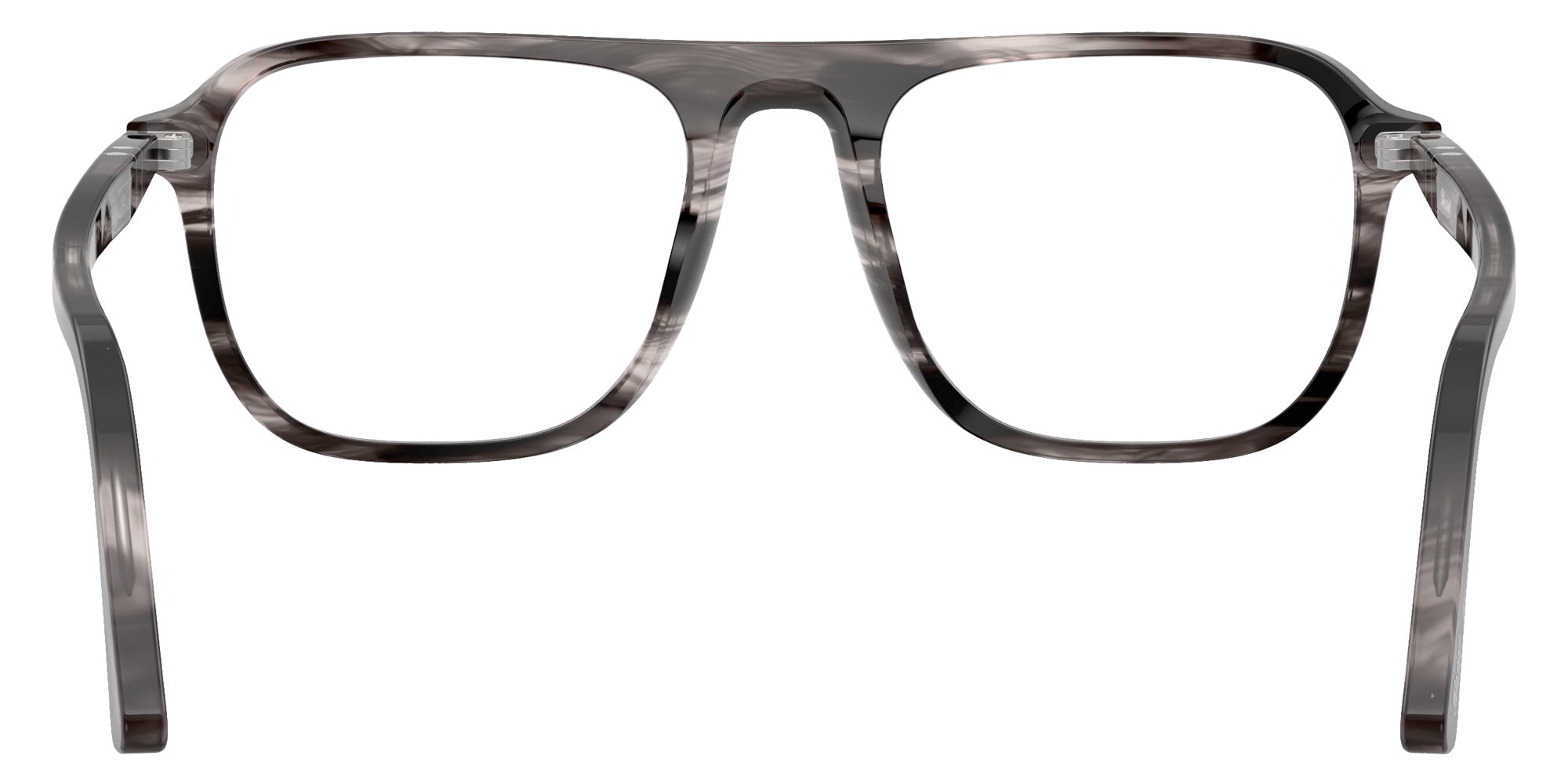 Persol® PO3359V Eyeglasses PO3359V 1238 53 - Jacques Striped Black And Tran