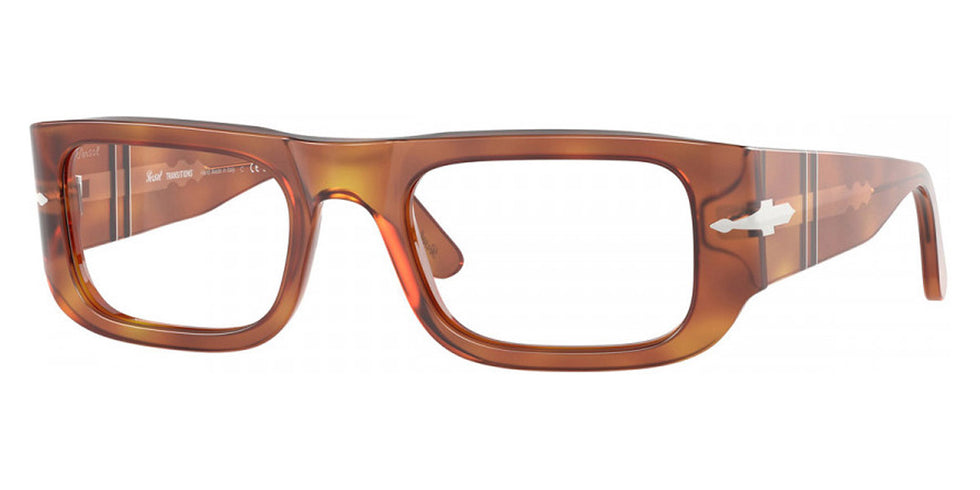Persol® PO3362S PS PO3362S 96/GJ 55 - 96/GJ Terra di siena / Transitions 8 green Sunglasses