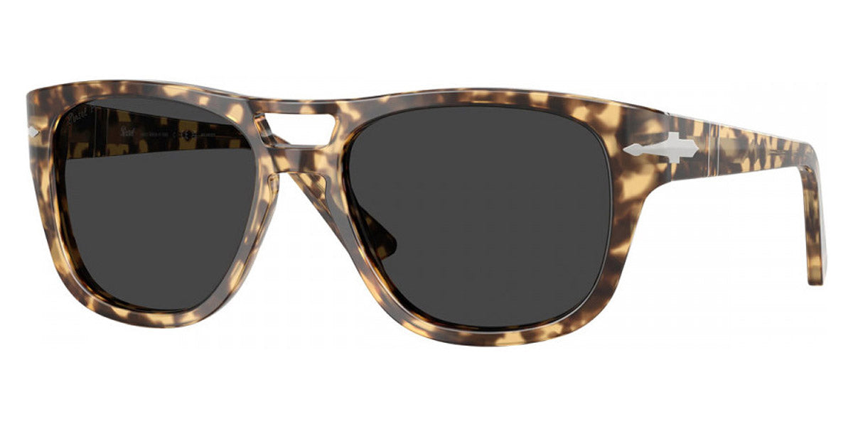 Persol® PO3366S PS PO3366S 105648 58 - 105648 Brown beige tortoise / Polar black Sunglasses