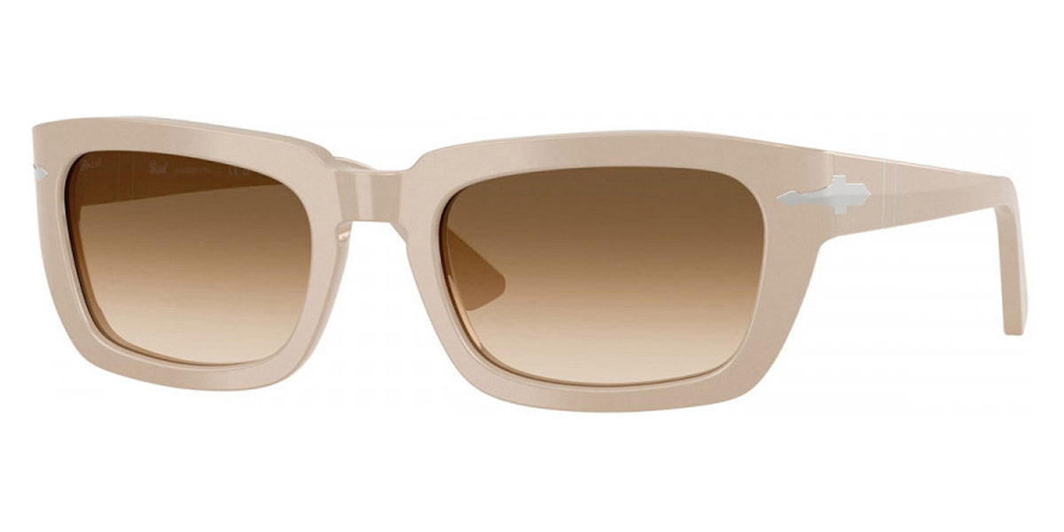 Persol® PO3367S PS PO3367S 119551 54 - 119551 Solid beige / Clear gradient brown Sunglasses