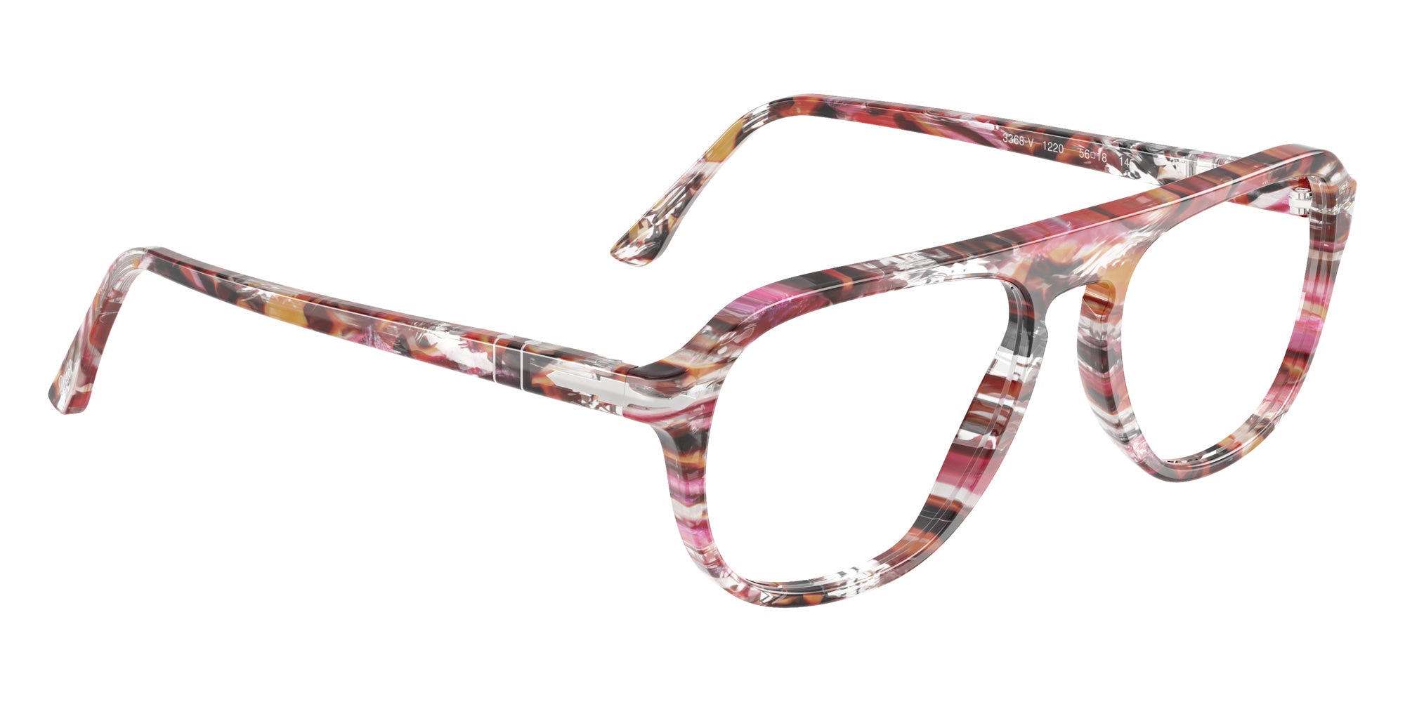 Persol® PO3368V Eyeglasses PO3368V 1220 56 - Cyclamen/Khaki
