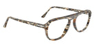Persol® PO3368V Eyeglasses PO3368V 1221 56 - Amber Brown/Pirate Black