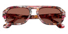 Persol® PO3369S Sunglasses PO3369S 1220H2 56 - Cyclamen/Khaki Terracotta Brow