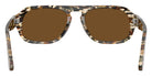 Persol® PO3369S Sunglasses PO3369S 122157 56 - Amber Brown/Pirate Black Brown