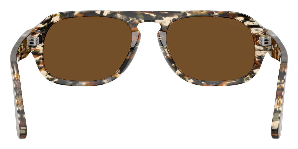 Persol® PO3369S Sunglasses PO3369S 122157 56 - Amber Brown/Pirate Black Brown