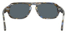 Persol® PO3369S Sunglasses PO3369S 1222R5 56 - Frost Grey/Nautical Blue Blue