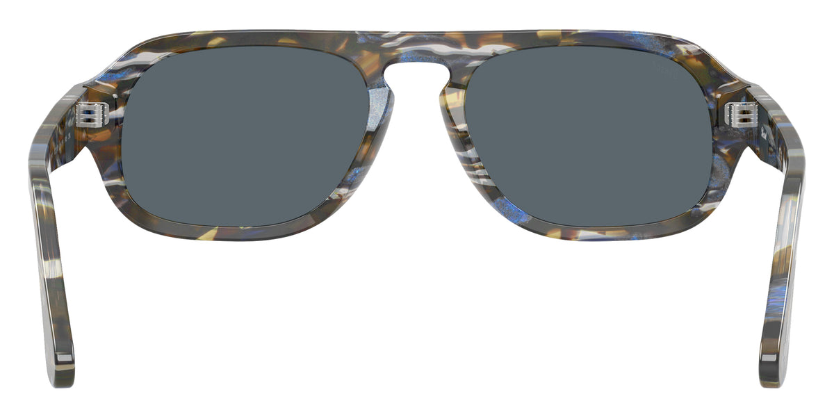 Persol® PO3369S Sunglasses PO3369S 1222R5 56 - Frost Grey/Nautical Blue Blue