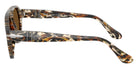 Persol® PO3370S Sunglasses PO3370S 122157 56 - Amber Brown/Pirate Black Brown