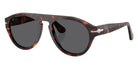 Persol® PO3370S Sunglasses PO3370S 24/B1 56 - Havana Dark Grey