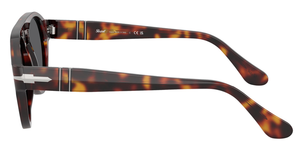 Persol® PO3370S Sunglasses PO3370S 24/B1 56 - Havana Dark Grey