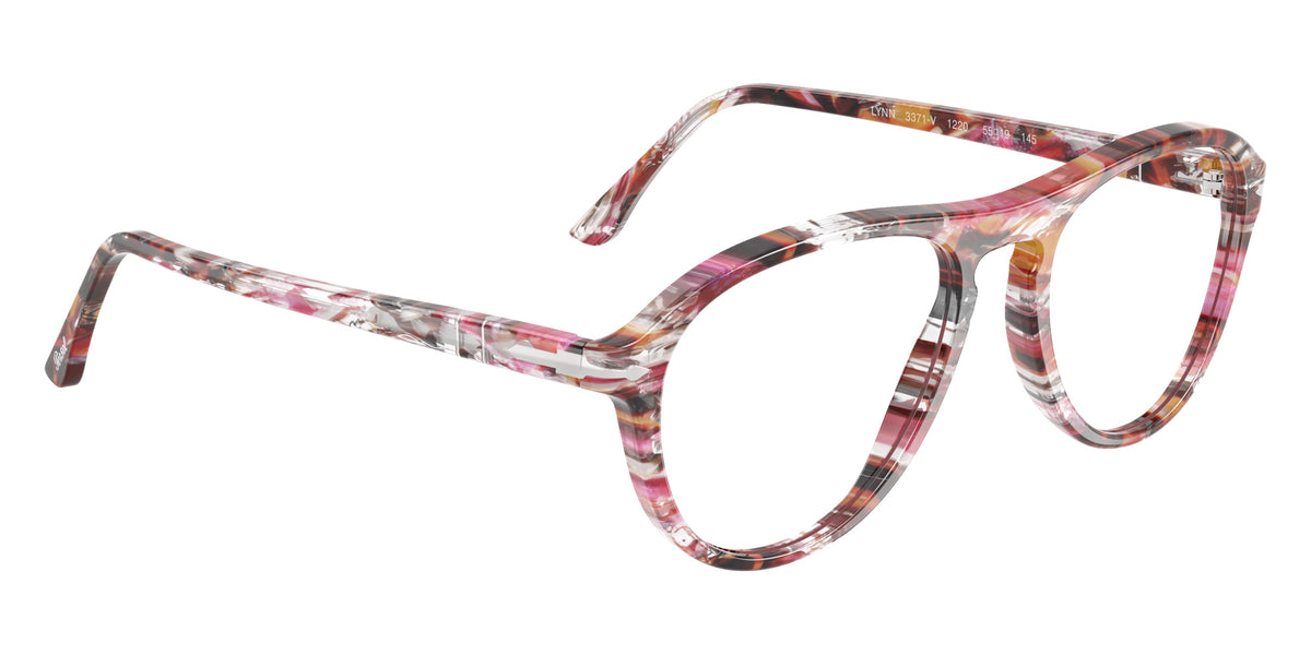 Persol® PO3371V Eyeglasses PO3371V 1220 55 - Lynn Cyclamen/Khaki