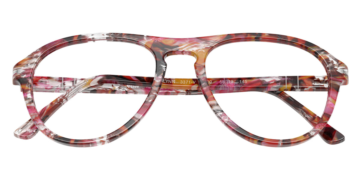 Persol® PO3371V Eyeglasses PO3371V 1220 55 - Lynn Cyclamen/Khaki