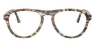 Persol® PO3371V Eyeglasses PO3371V 1221 55 - Lynn Amber Brown/Pirate Black