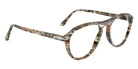 Persol® PO3371V Eyeglasses PO3371V 1221 55 - Lynn Amber Brown/Pirate Black