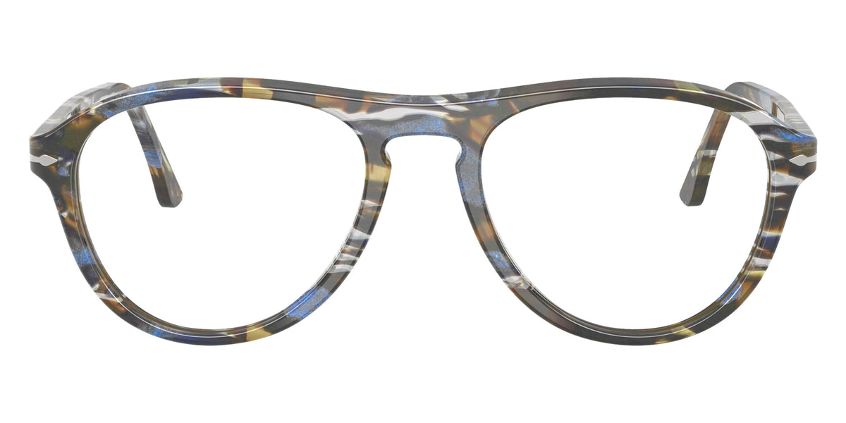 Persol® PO3371V Eyeglasses PO3371V 1222 55 - Lynn Frost Grey/Nautical Blue