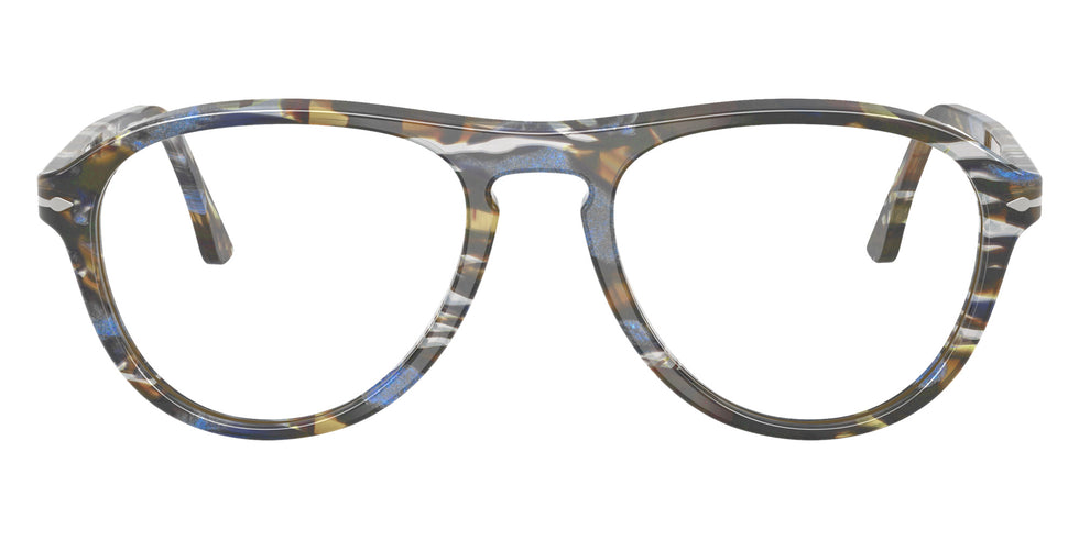 Persol® PO3371V Eyeglasses PO3371V 1222 55 - Lynn Frost Grey/Nautical Blue