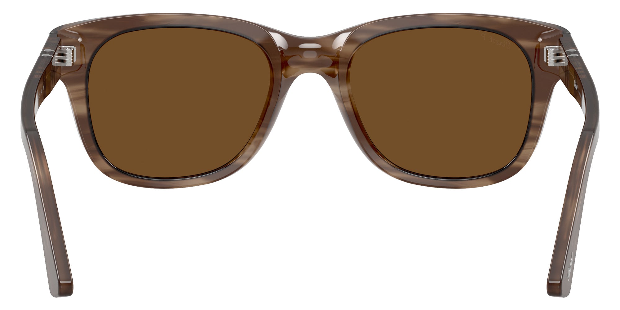 Persol® PO3372S Sunglasses PO3372S 120857 53 - Striped Brown Polar Brown