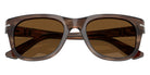 Persol® PO3372S Sunglasses PO3372S 120857 53 - Striped Brown Polar Brown