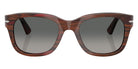 Persol® PO3372S Sunglasses PO3372S 122371 55 - Striped Burgundy Gradient Grey