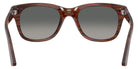 Persol® PO3372S Sunglasses PO3372S 122371 55 - Striped Burgundy Gradient Grey