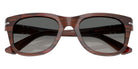 Persol® PO3372S Sunglasses PO3372S 122371 55 - Striped Burgundy Gradient Grey