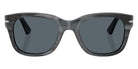 Persol® PO3372S Sunglasses PO3372S 1224R5 55 - Striped Grey Blue