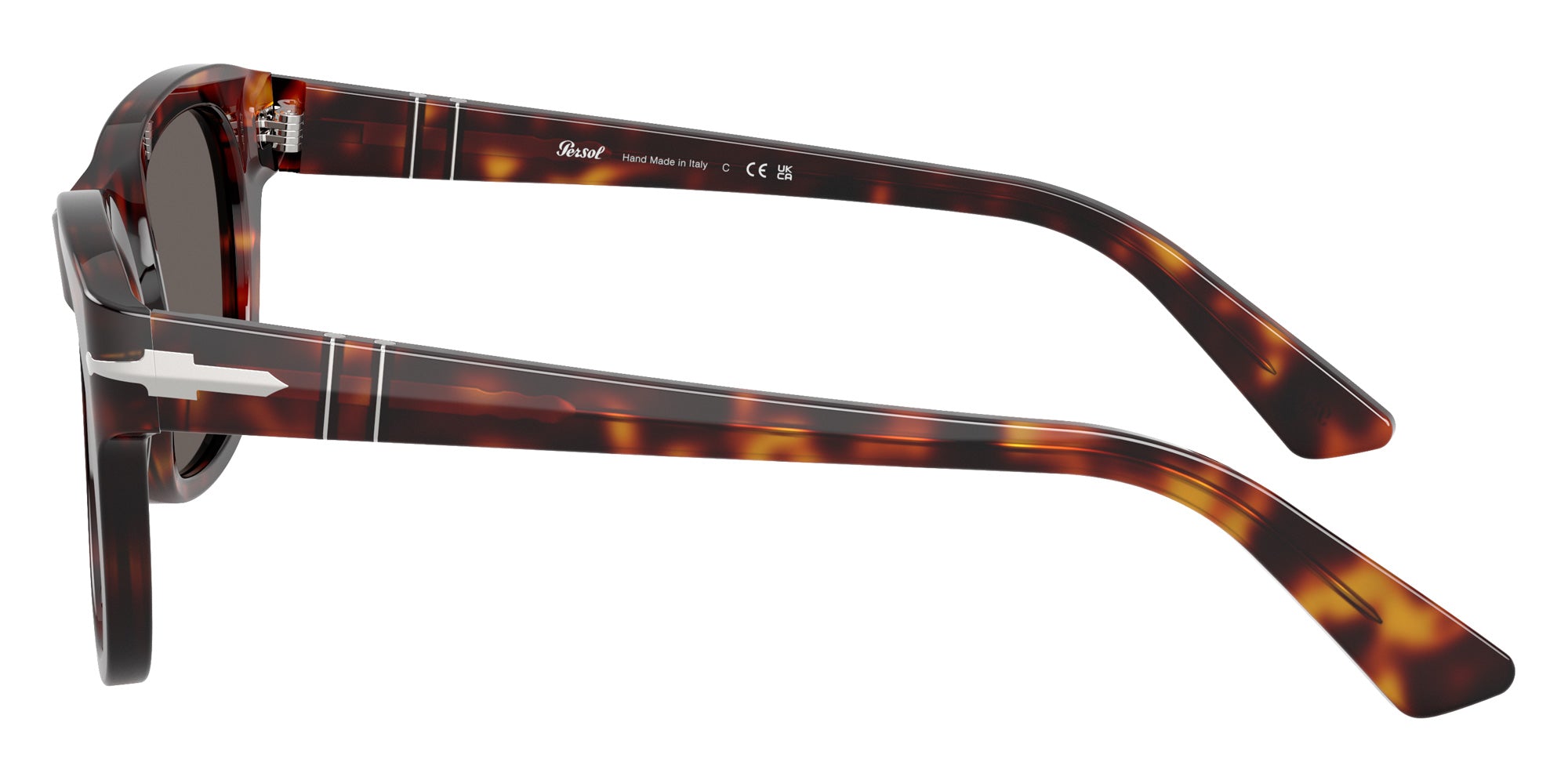 Persol® PO3372S Sunglasses PO3372S 24/B1 55 - Havana Dark Grey