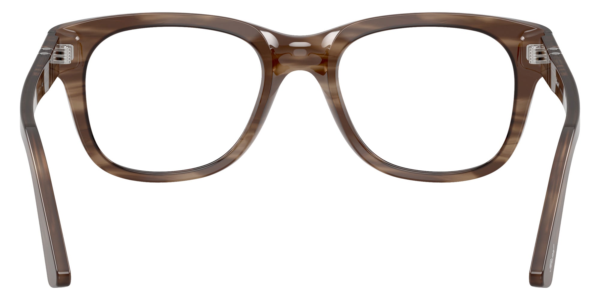 Persol® PO3372V Eyeglasses PO3372V 1208 51 - Striped Brown