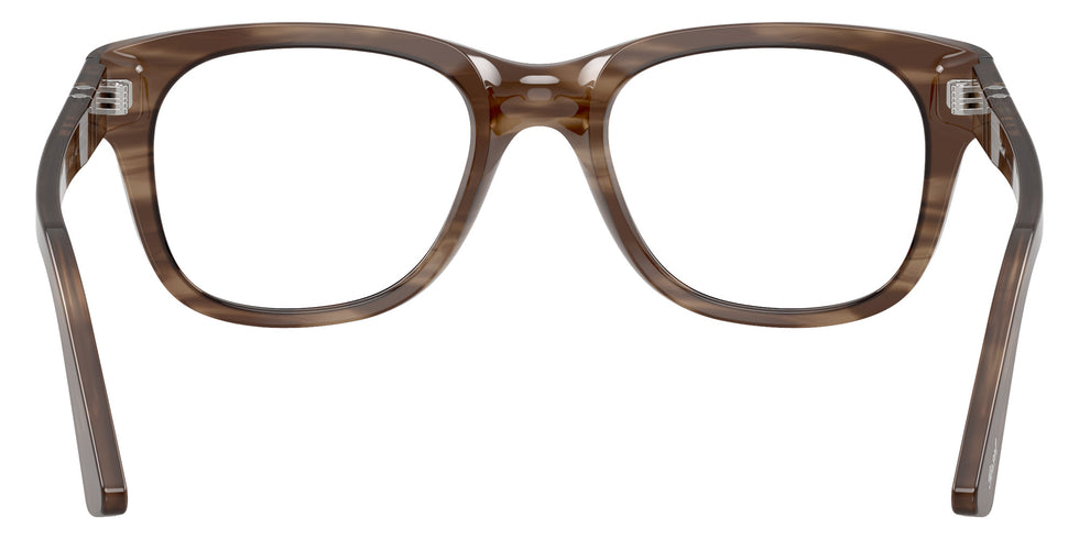 Persol® PO3372V Eyeglasses PO3372V 1208 51 - Striped Brown