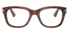 Persol® PO3372V Eyeglasses PO3372V 1223 51 - Striped Burgundy